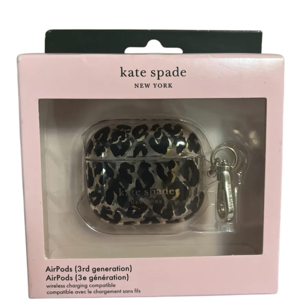 Kate Spade New York Protective AirPods (3rd generation) Case - leopard